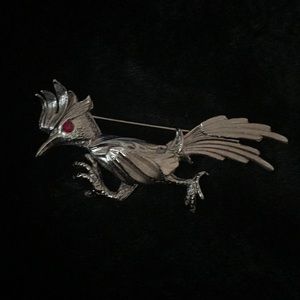 Vintage Roadrunner brooch